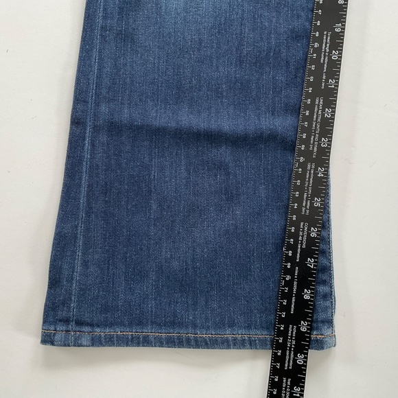 Gap 1969 Women’s Jeans Low Rise Sexy Boot Sz 26/2 Medium Wash Flare Hippie Y2K - Picture 8 of 12